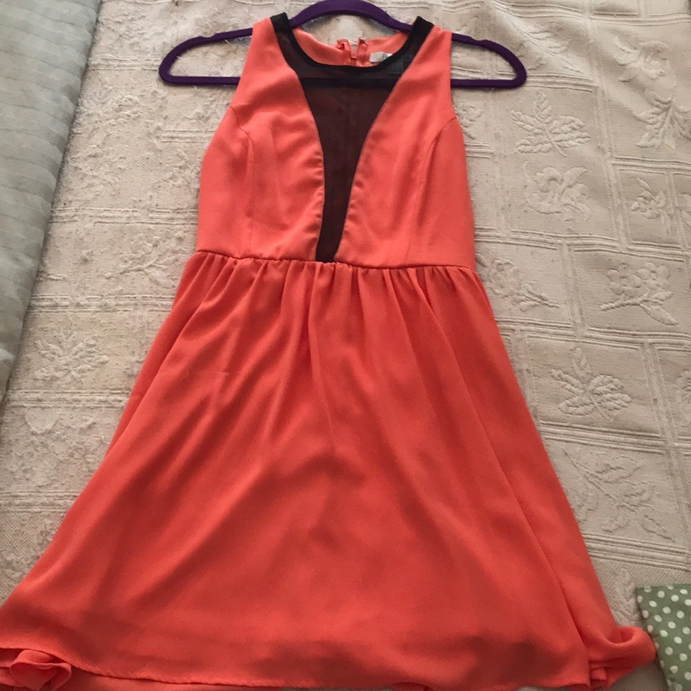 Orange Party dress